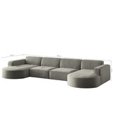 U-Bank Panama XL – Universeel – Ruime keuze in stof en kleur