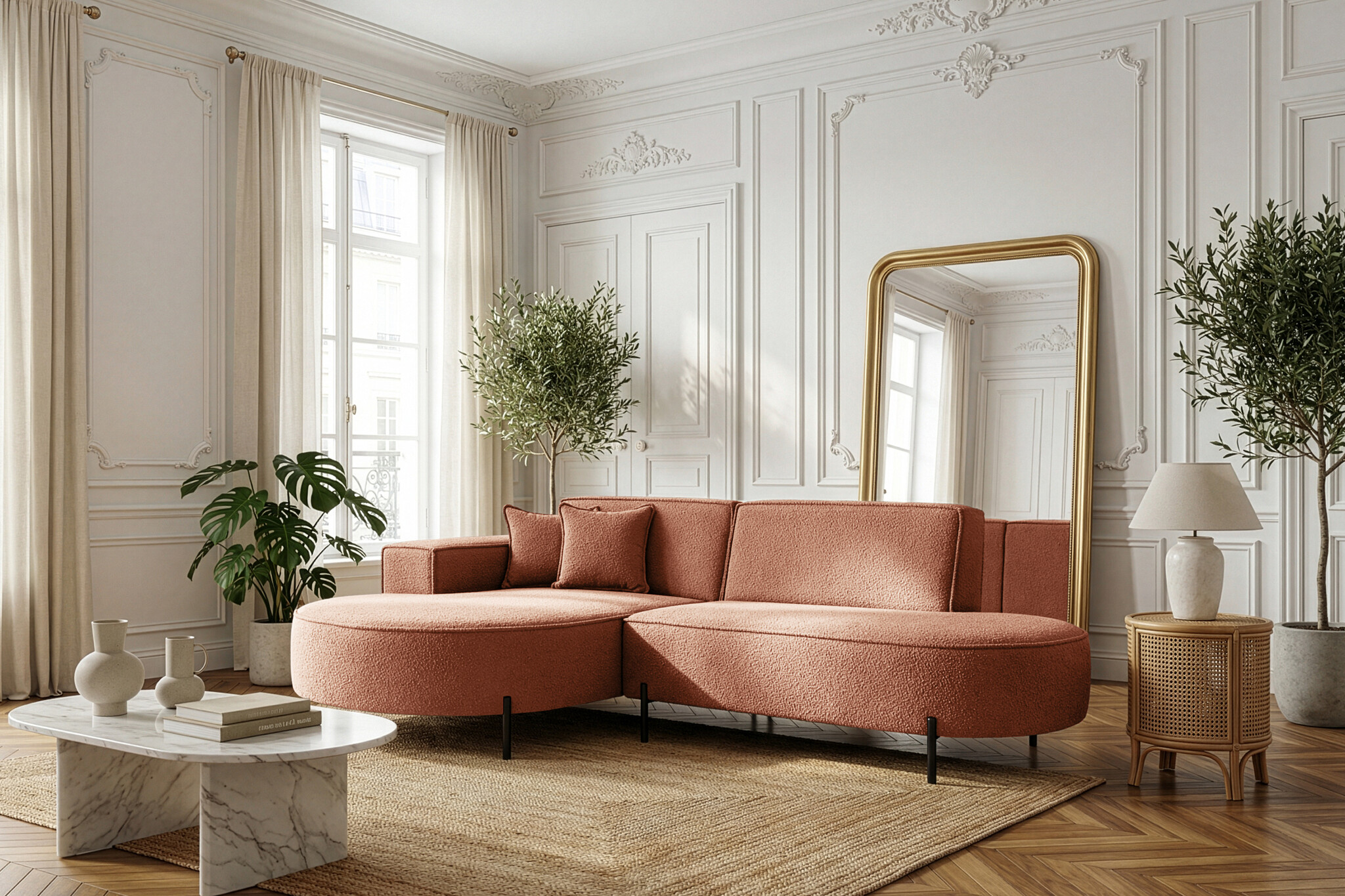 Loungebank Hills Studio – Linker of Rechter loungegedeelte – Ruime keuze in stof en kleur