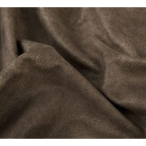 OP=OP Vaste Boxspring Monza 200 x 220 Suede Taupe - Incl. Voetbord + Pocketvering