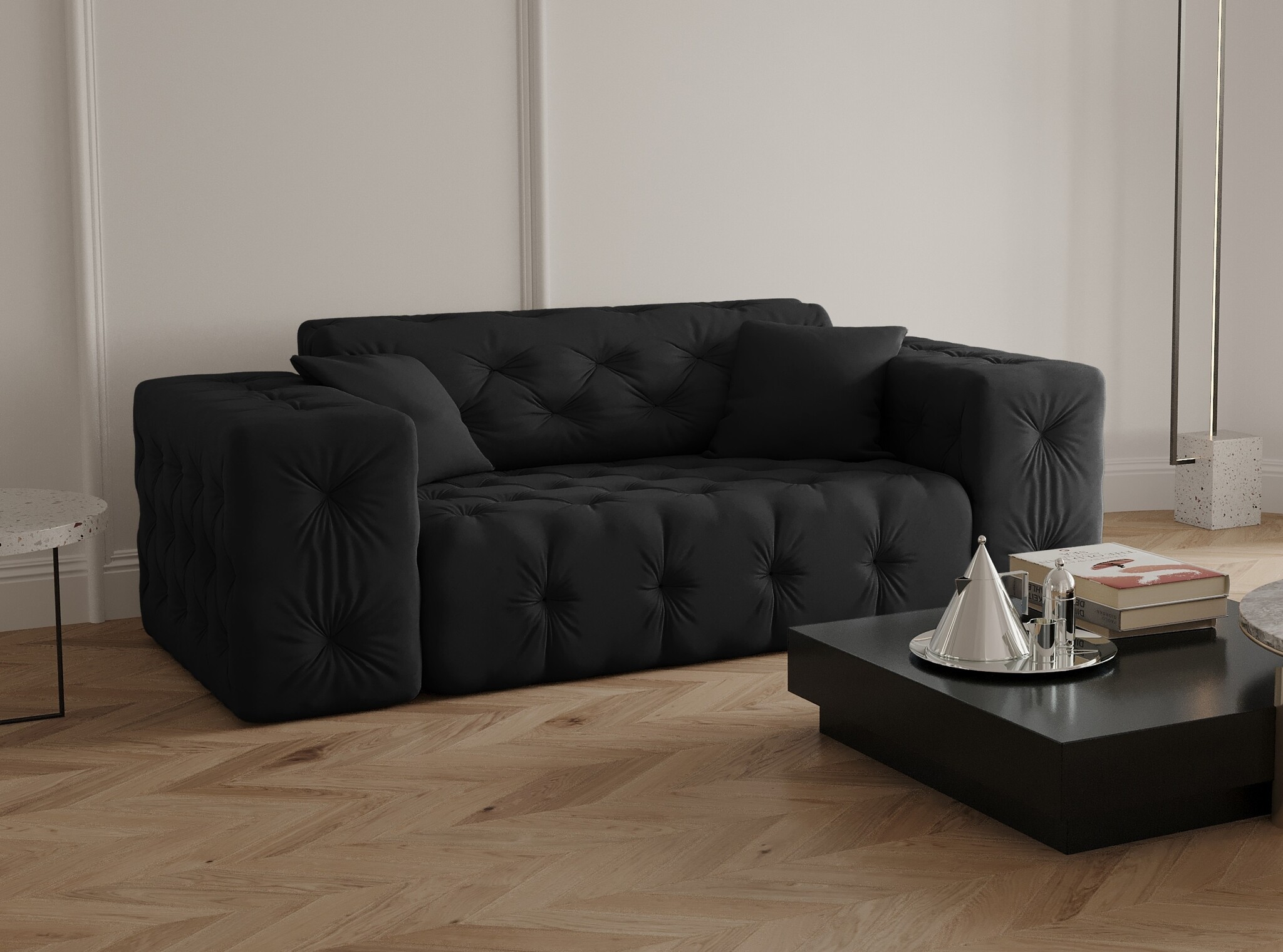 Zitbank Malibu – Universele opstelling – Ruime keuze in stoffen en kleuren