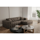 Loungebank Malibu – Linker of Rechter loungegedeelte – Ruime keuze in stoffen en kleuren