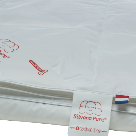 Silvana Pure Donzen Dekbed - Rood Extra Light