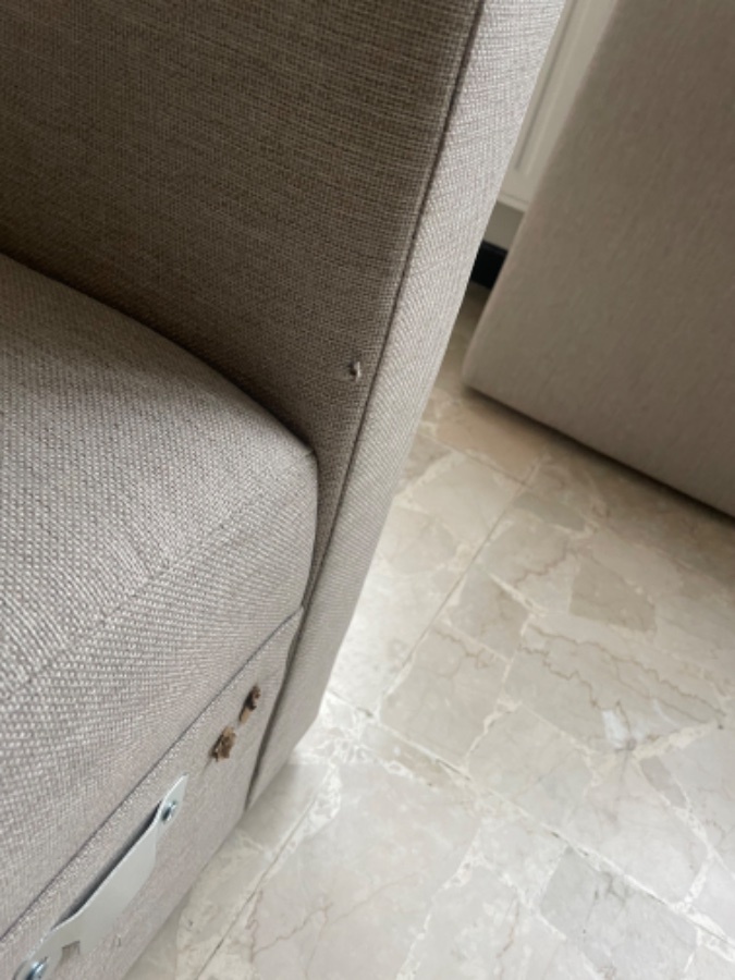 2dekans Hoekbank Kos Beige - Universeel - Slaapbank met opbergruimte [Stofschade + Niet in originele verpakking]