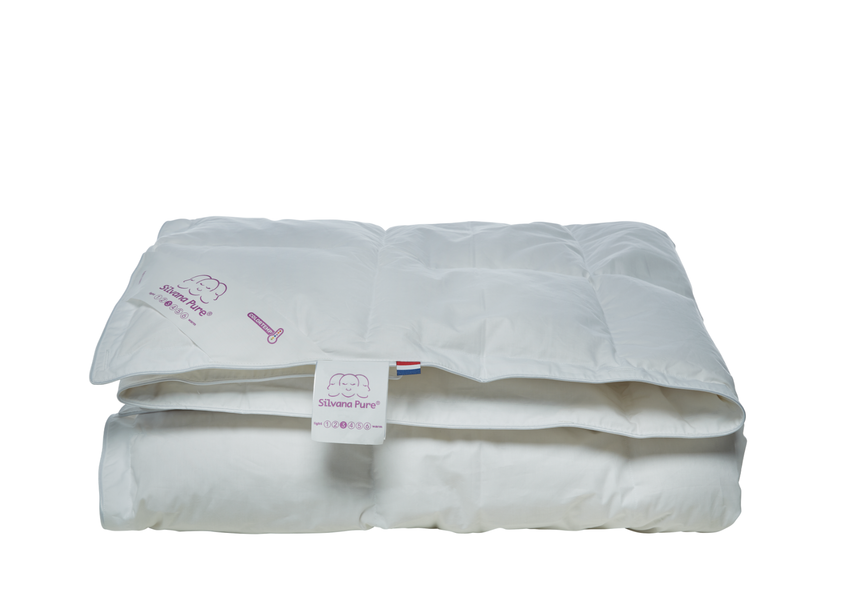 Silvana Pure Donzen Dekbed - Paars Medium Light