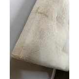 2dekans Opberg Boxspring Fluweel Fondi 160 x 200 Ecru - incl. voetbord (Schade + Niet in originele verpakking)