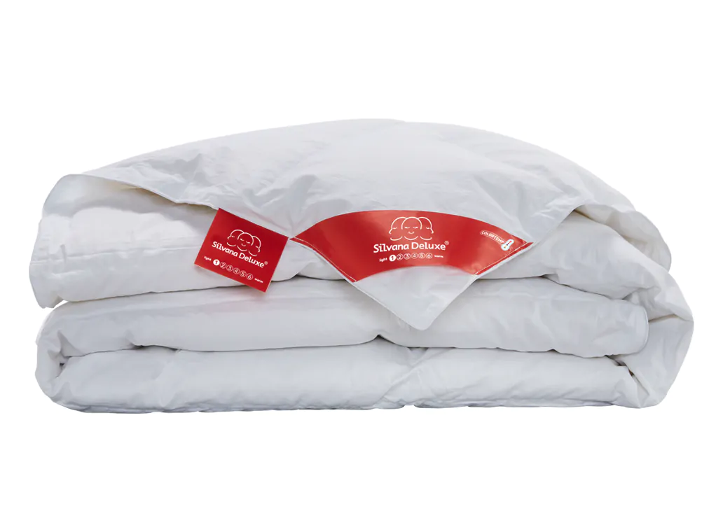 Silvana Deluxe Ganzendons Dekbed - Rood Extra Light