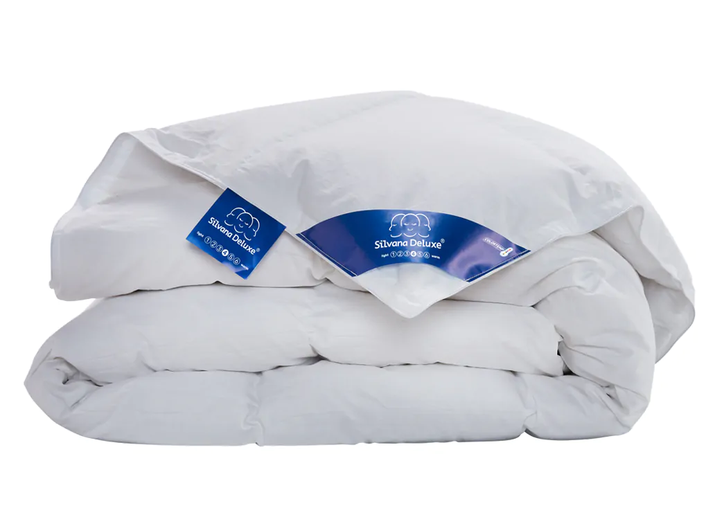 Silvana Deluxe Ganzendons Dekbed - Blauw Medium Warm