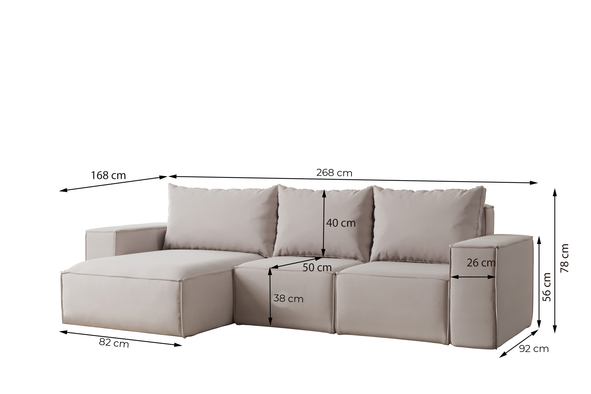 Slaapbank Lecce met Opbergruimte | Loungebank