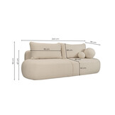 Slaapbank met Opbergruimte Furore | Zitbank