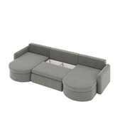 Slaapbank Venetië met Opbergruimte | U-bank