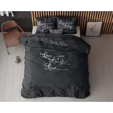 Live, laugh and love Antraciet