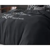 Live, laugh and love Antraciet