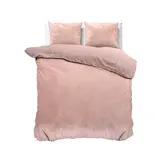 Velvet Uni Dekbedovertrek Roze