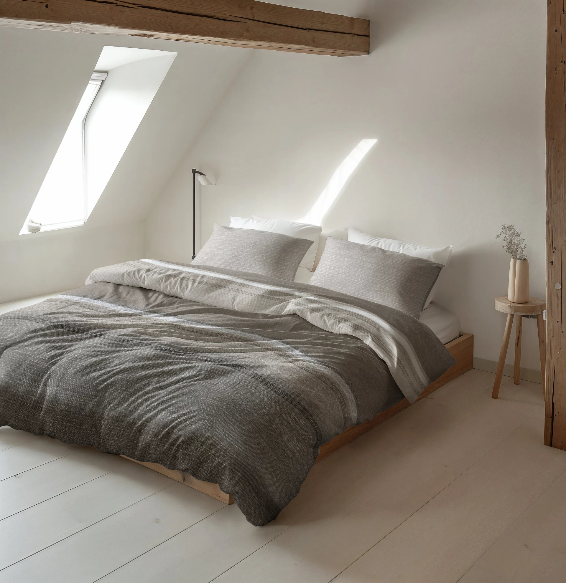 Flanel Stone Stripe Taupe