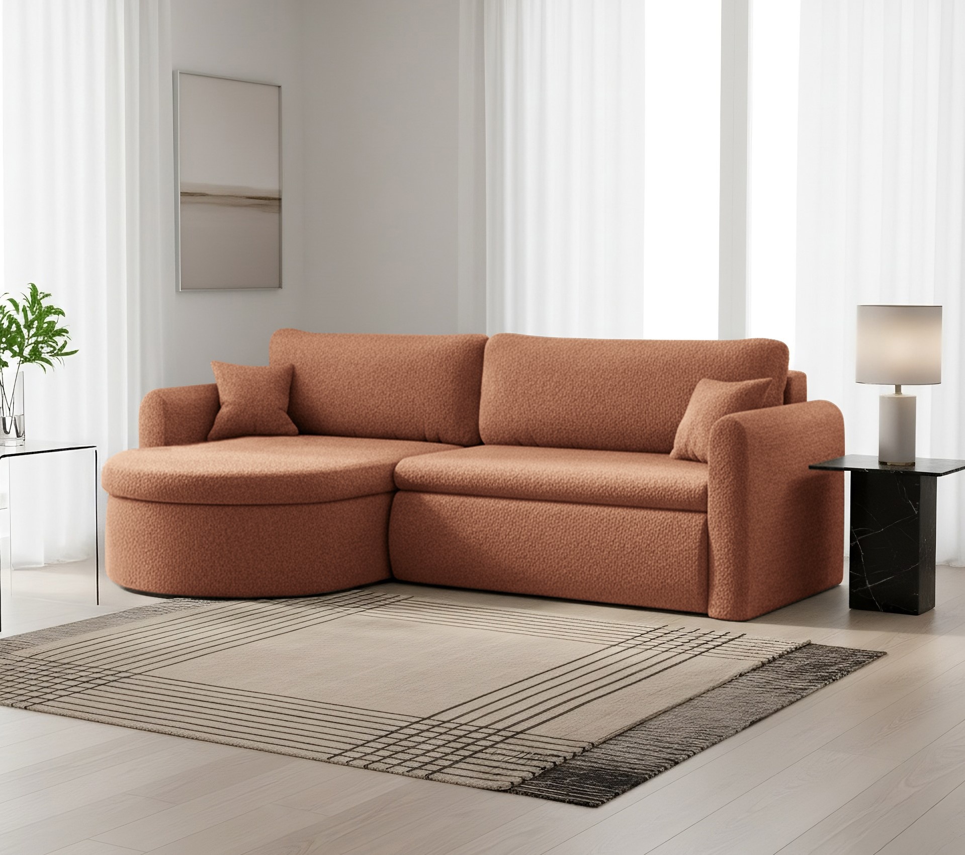 Slaapbank Venetië met Opbergruimte | Loungebank