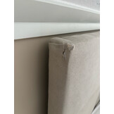 2dekans Hoofdbord Levi 140 x 100 - Beige - (Schade + Niet in originele verpakking - Kans op schade)