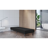 2dekans Harde Box Zonder Matras 90 x 200 Zwart - (Gat in bovenkant box)