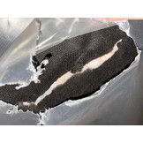 2dekans Harde Box Zonder Matras 90 x 200 Zwart - (Gat in bovenkant box)