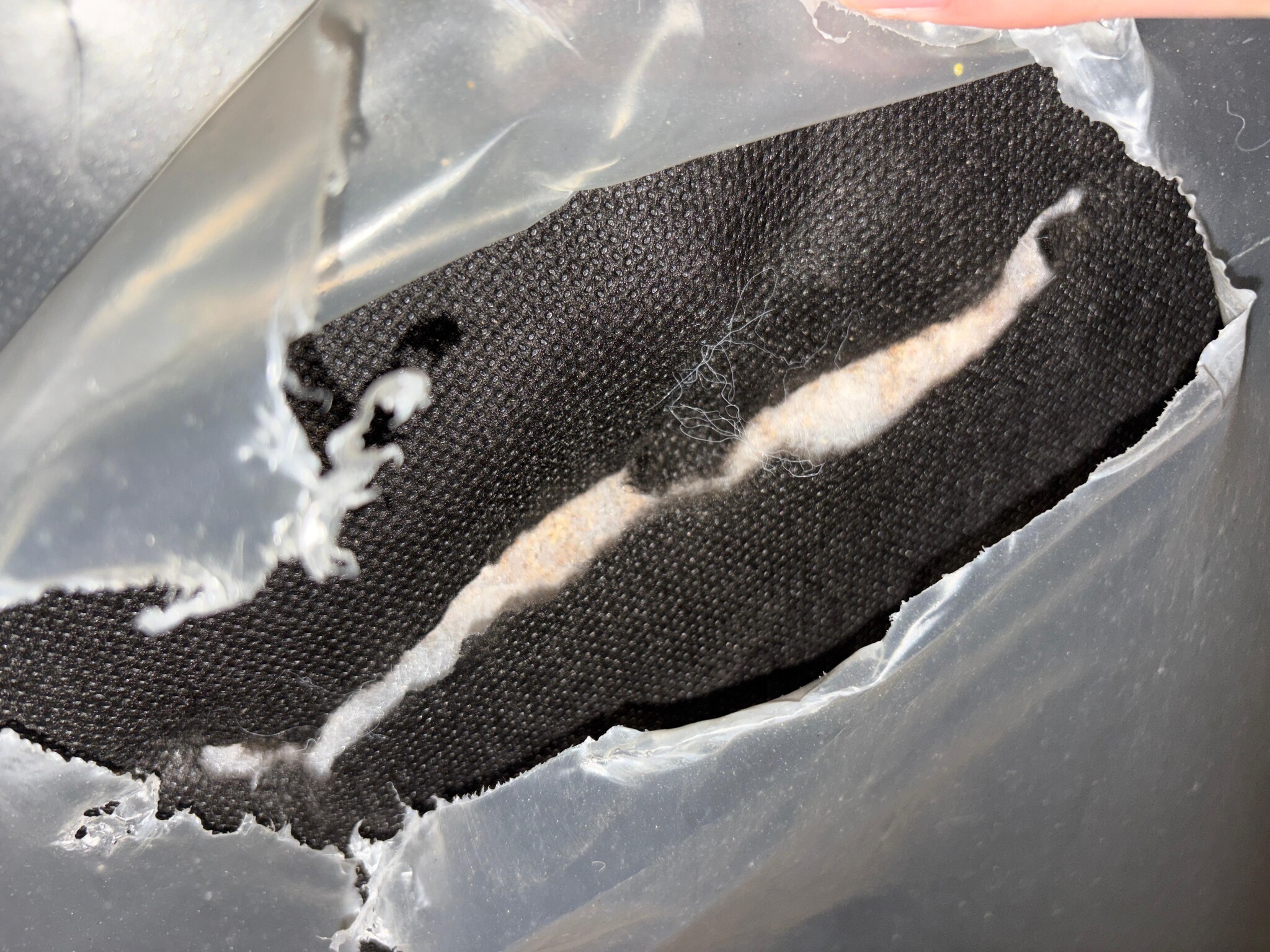 2dekans Harde Box Zonder Matras 90 x 200 Zwart - (Gat in bovenkant box)