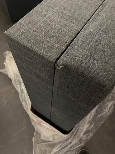 2dekans Elektrische Box King - Rechts - 90 x 200  Antraciet - (Stofschade + Niet in originele verpakking)