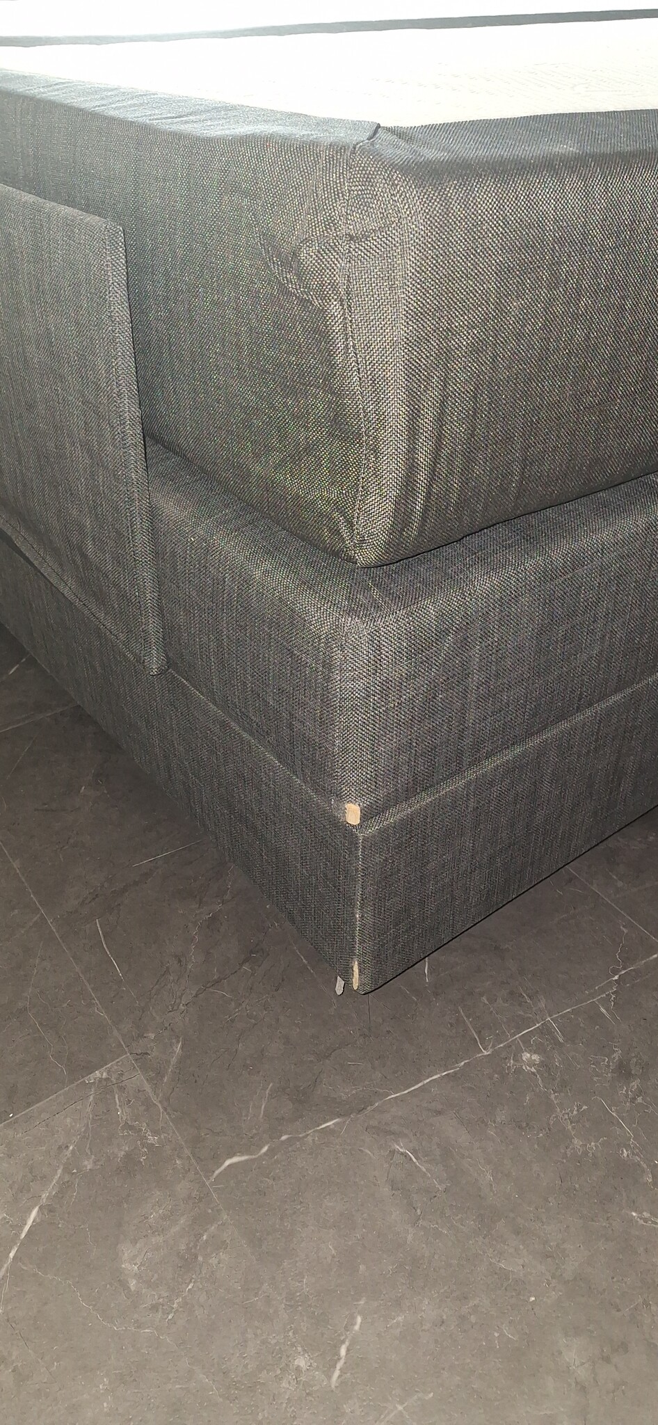 2dekans Elektrische Box King - Rechts - 90 x 200  Antraciet - (Stofschade + Niet in originele verpakking)