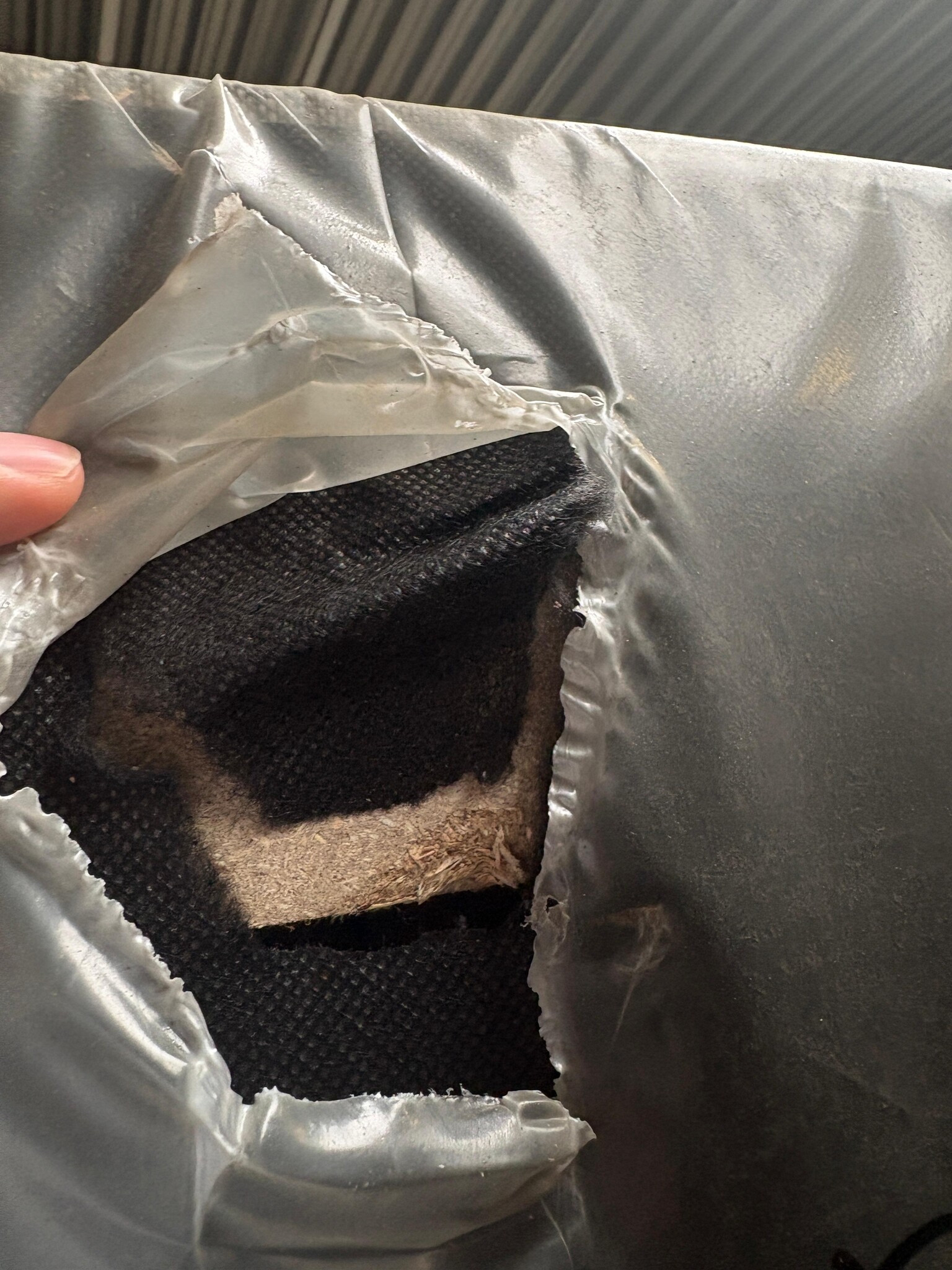 2dekans Box Zonder Matras 80 x 200 Grijs - (Scheur achterkant doek)