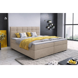 OP=OP Opberg Boxspring Glory - 160 x 200 Velvet Beige