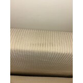 2dekans U-bank Karlo - Ribstof Creme - Slaapbank met opbergruimte -  4 zits (Vlekken - Niet in originele verpakking)