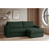 Slaapbank Felix met Opbergruimte  | Loungebank – Universeel – Veel keuze in stof en kleur