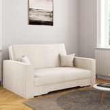 Slaapbank met Opbergruimte Athos | Zitbank B 137 cm