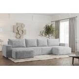 Slaapbank Lecce met Opbergruimte | U-bank