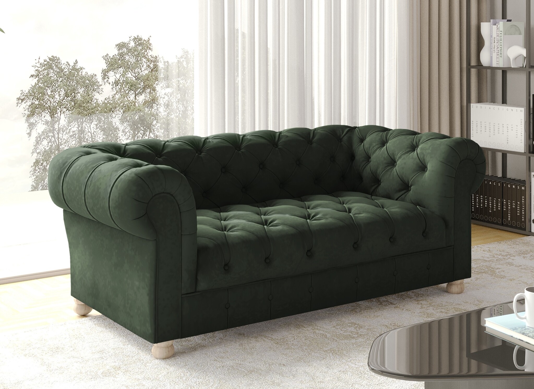 Zitbank Chicago – Ruime keuze in stoffen en kleuren