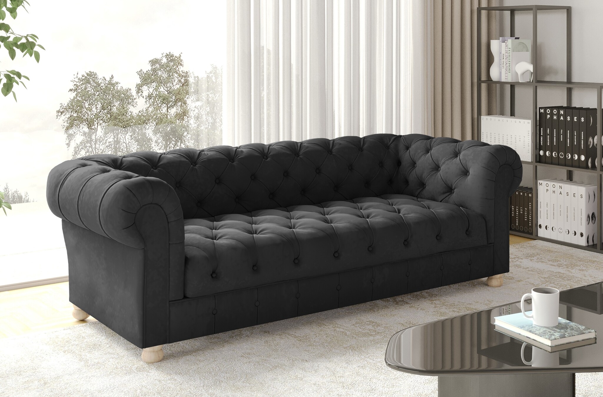 Zitbank Chicago – Ruime keuze in stoffen en kleuren