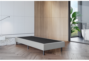 2dekans Vaste Boxspring Box Zonder Matras 70 x 200 Grijs - (Deuk bovenkant box)