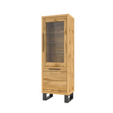 Vitrinekast Halmstad - 2-deurs - Wotan Eiken