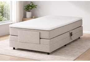 2dekans Elektrische Box King 80 x 200 Beige -  (Stofschade + Niet in originele verpakking)