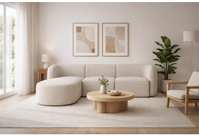 Loungebank Athene | In linker en rechter uitvoering | L-Bank