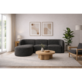 Loungebank Athene | In linker en rechter uitvoering | L-Bank