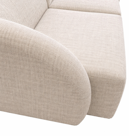 Loungebank Athene | In linker en rechter uitvoering | L-Bank