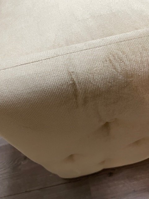 2dekans Opberg Boxspring Fluweel Fondi - incl voetbord |160 x 200 Ecru |  Diverse Schade  - Niet in originele verpakking - kans op meer schade