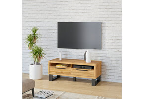 TV-meubel Halmstad - 2 lades - Wotan Eiken