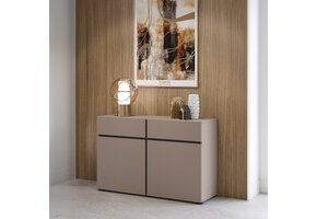 Dressoir Crotone - 2-deurs incl. 2 lades - Taupe