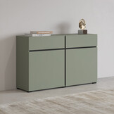 Dressoir Crotone - 2-deurs incl. 2 lades - Groen