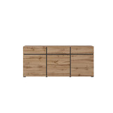 Dressoir Crotone - 3-deurs incl. 3 lades - Wotan Eiken