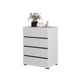 Ladekast Crotone - 4 lades - Wit