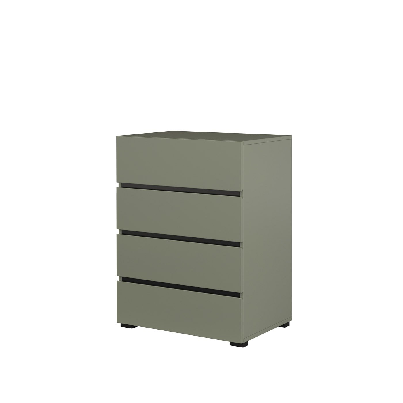 Ladekast Crotone - 4 lades - Groen