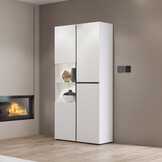 Vitrinekast Crotone - 2-deurs  - Wit