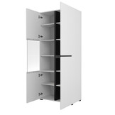 Vitrinekast Crotone - 2-deurs  - Wit