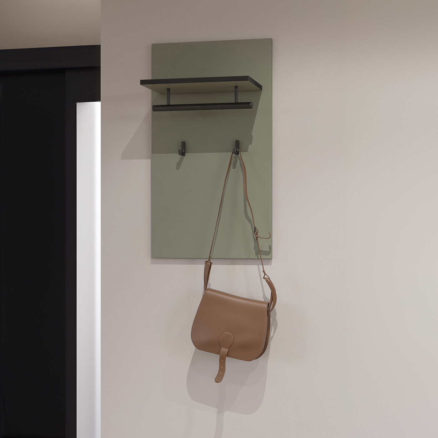 Kapstok Crotone - Groen