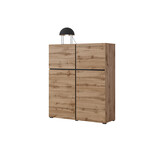 Opbergkast Crotone - 4-deurs - Wotan Eiken